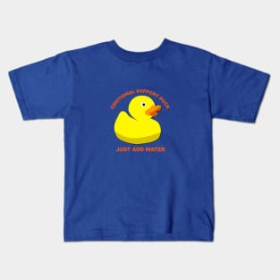 Emotional Support Duck Kids T-Shirt